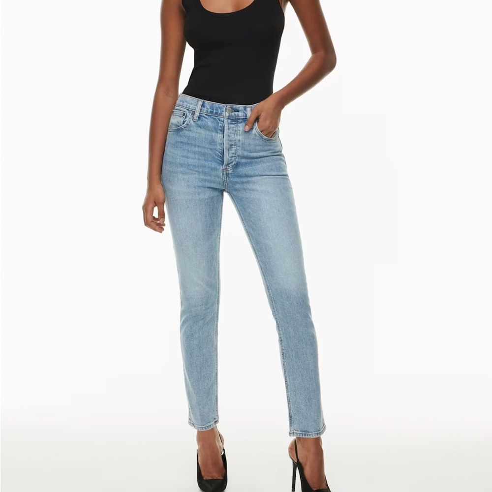 Denim Forum Dark Blue Yoko High Rise Skinny Jean